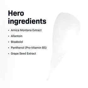 Revision Skincare pouring rinse into palm to demonstrate easy application and comfort