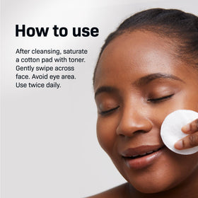 Revision Skincare clear texture drop on fingertip showing lightweight hydration