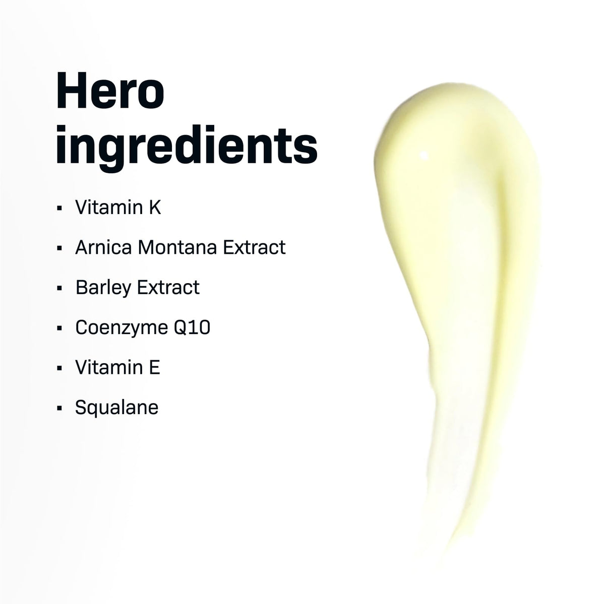 Revision Skincare Vitamin K Serum applied to cheek, soothing redness for visibly calmer skin