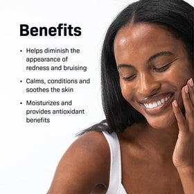 Revision Skincare Vitamin K Serum pipette dispensing clear drop, highlighting precise application benefit