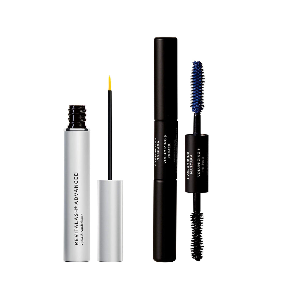 RevitaLash Advanced front packaging showing serum tube and label, signals clinical care