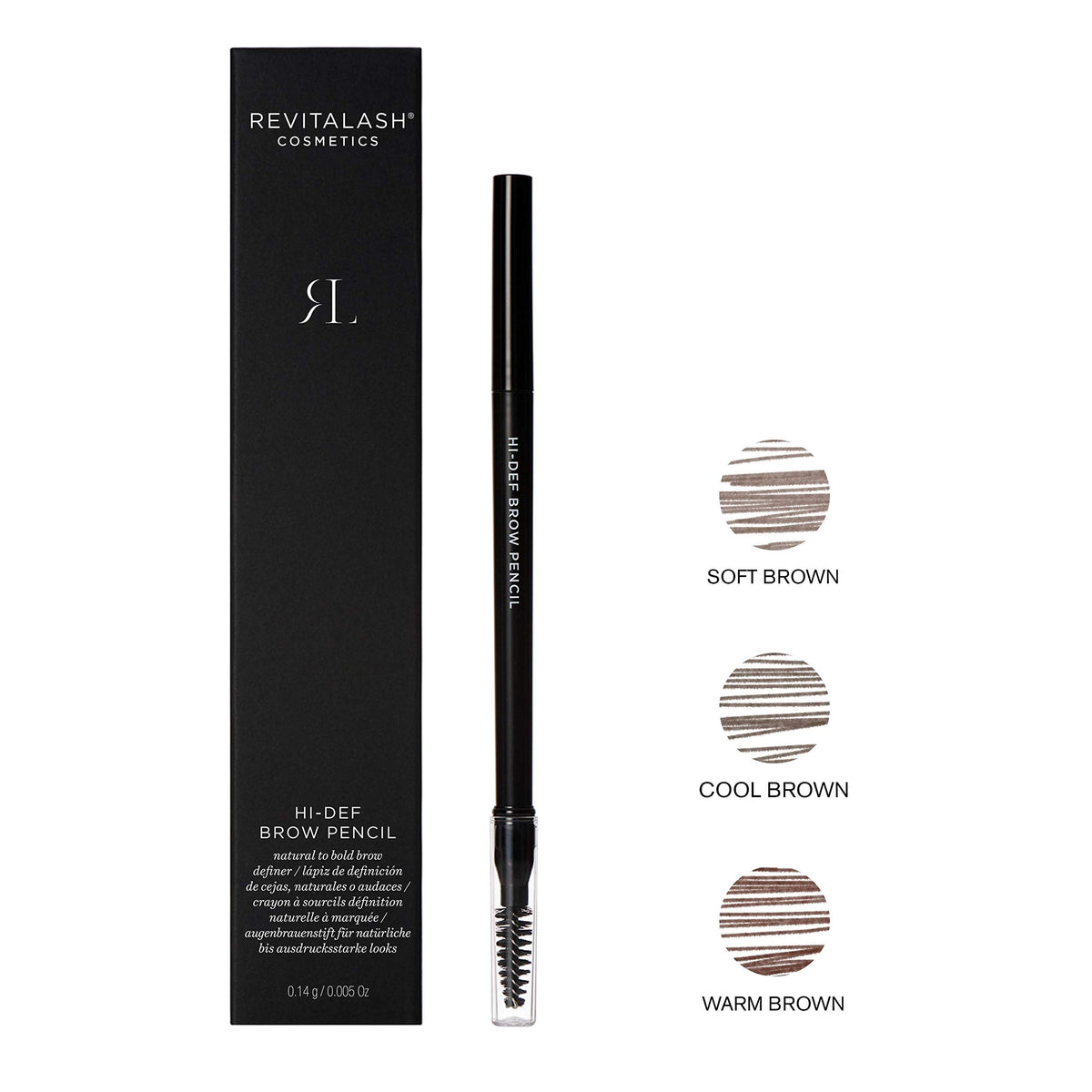 RevitaLash close-up precision tip creating hairlike strokes for realism