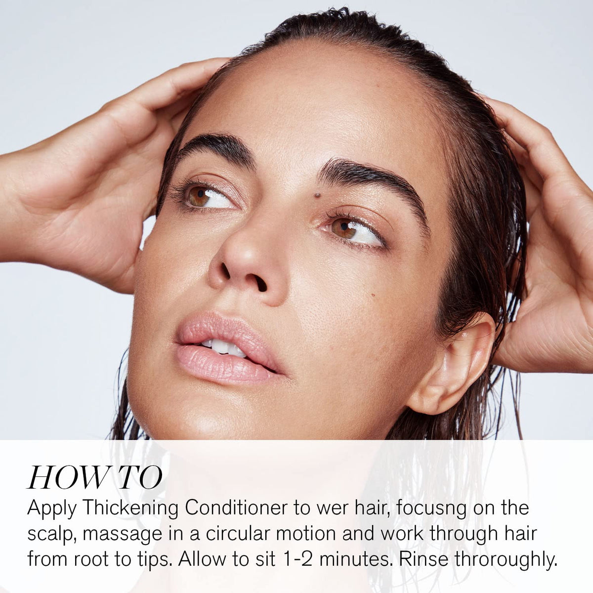 RevitaLash creamy conditioner texture close-up illustrating rich hydration and lightweight feel