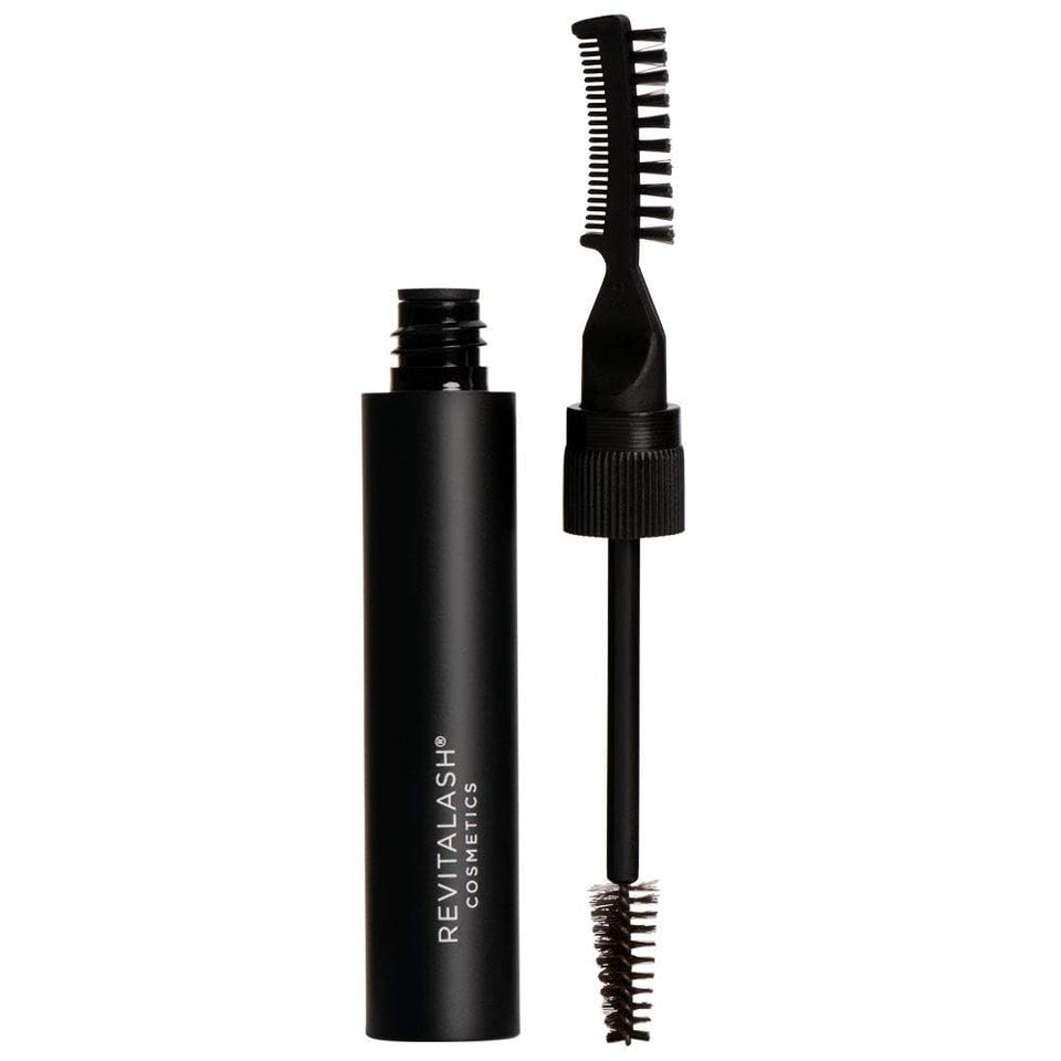 RevitaLash front packaging showing tube and wand for defined natural brows