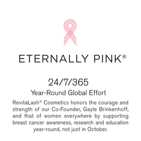 RevitaLash ingredient label close-up showing hypoallergenic formulation benefit