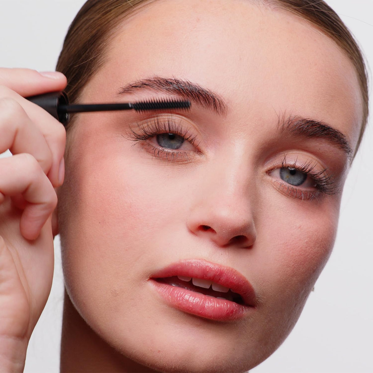 RevitaLash mascara applied on model showing longer lifted lashes for everyday wear