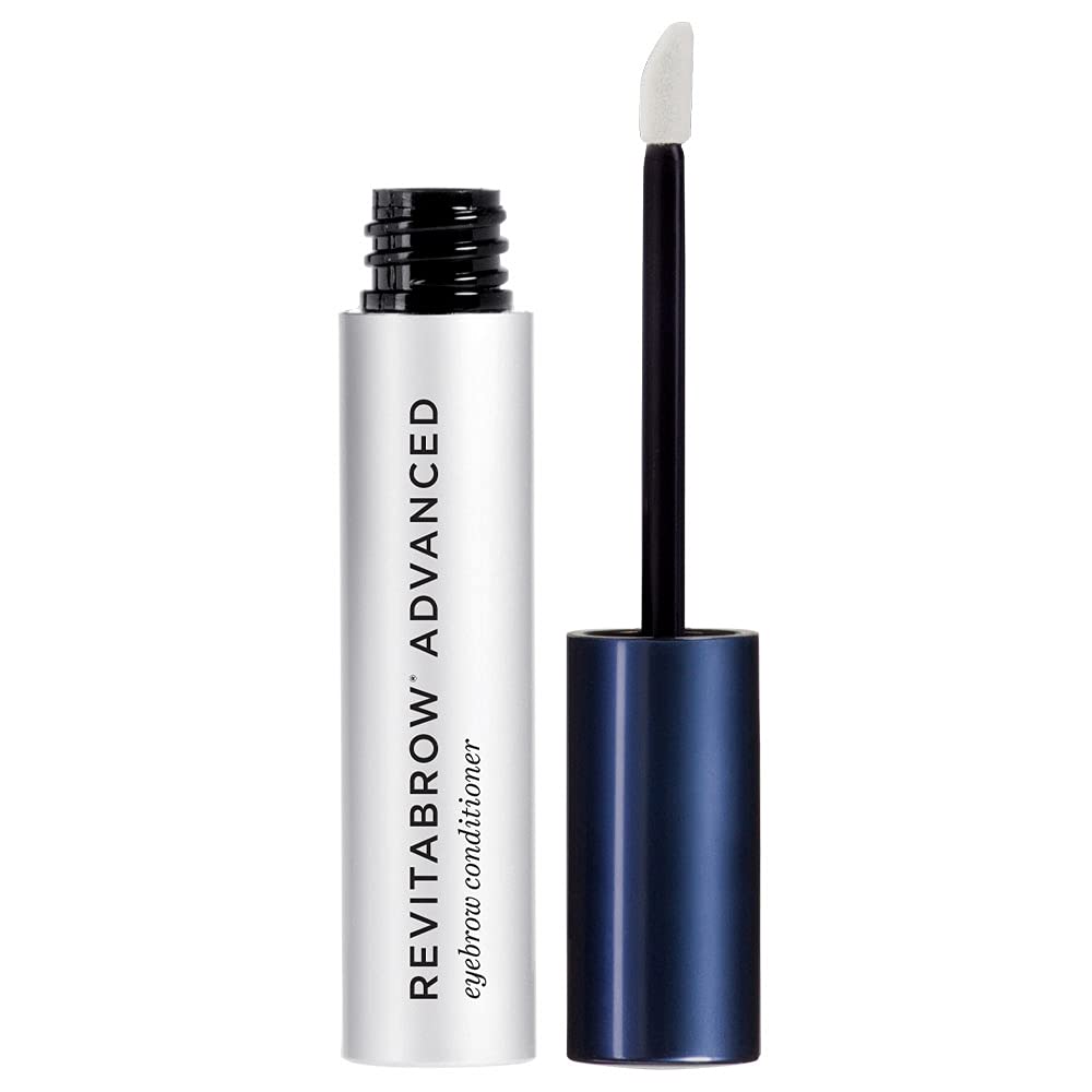 RevitaLash RevitaBrow front packaging showing compact 1.5 mL tube for easy storage