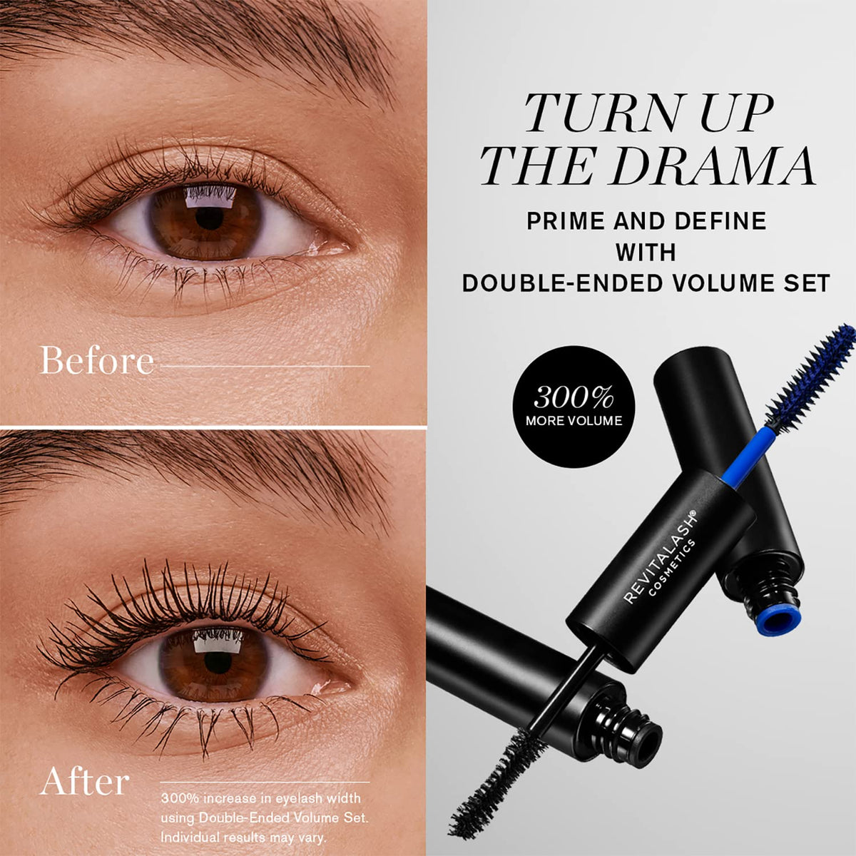 RevitaLash primer texture swatched to show lightweight conditioning benefit