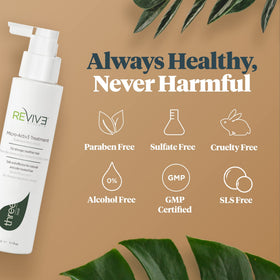REVIV3 PROCARE bottle beside common object to show compact size