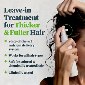 REVIV3 PROCARE spray nozzle closeup for precise scalp application