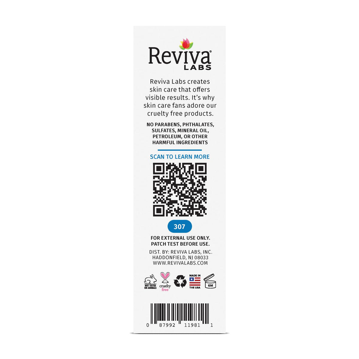 Reviva Labs serum texture drop on fingertip showing lightweight hydration