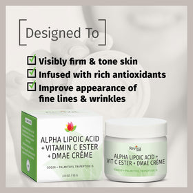 Reviva Labs ingredient concept showing alpha lipoic acid and antioxidant benefit