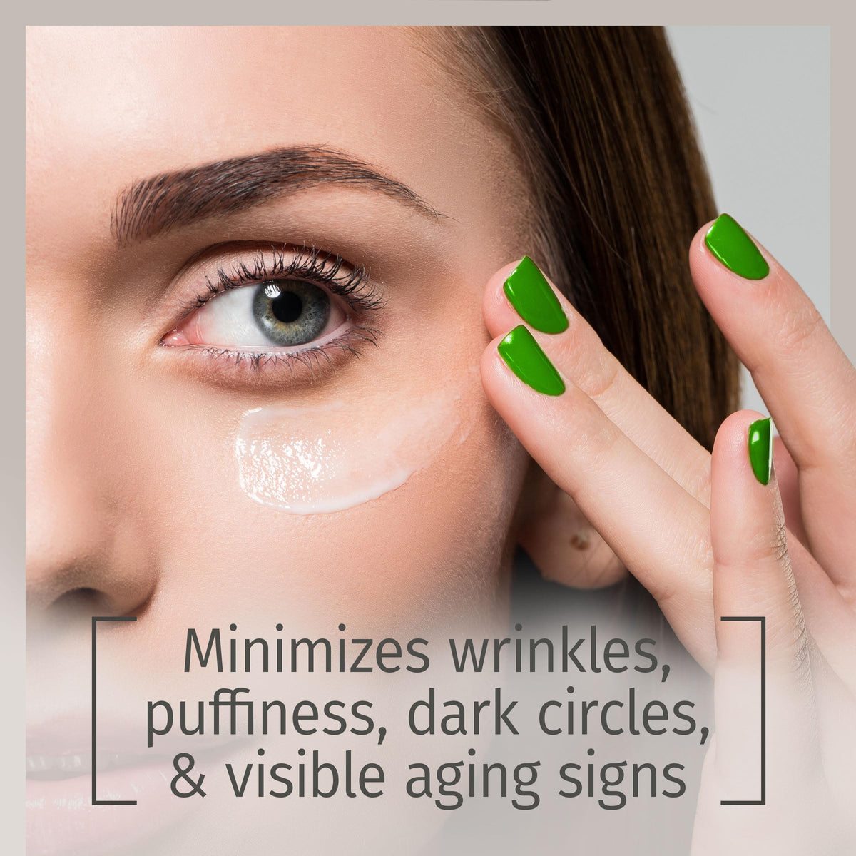 Reviva Labs dropper dispensing serum highlighting precise application benefit