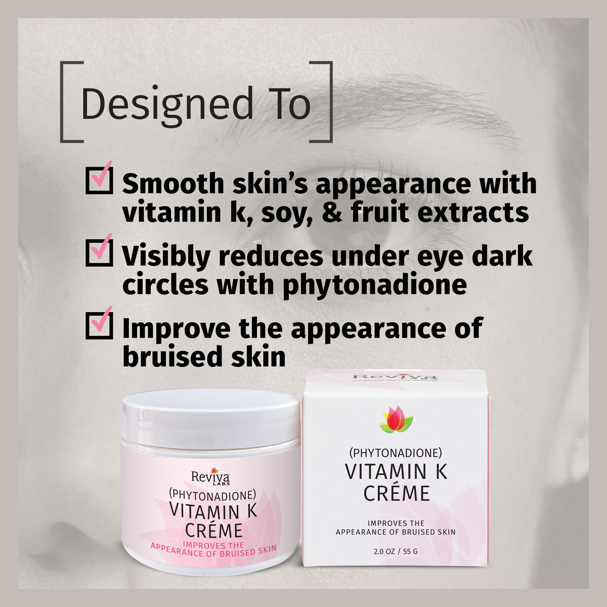 Reviva Labs soybean oil visual conveying deep hydration and softer skin