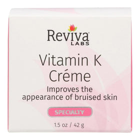 Reviva Labs front packaging showing jar and label, clear product identification and benefit