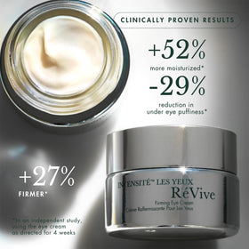 RéVive cream applied with ring finger, demonstrating gentle application benefit