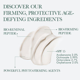 RéVive cream texture close-up showing silky finish and quick absorption benefit