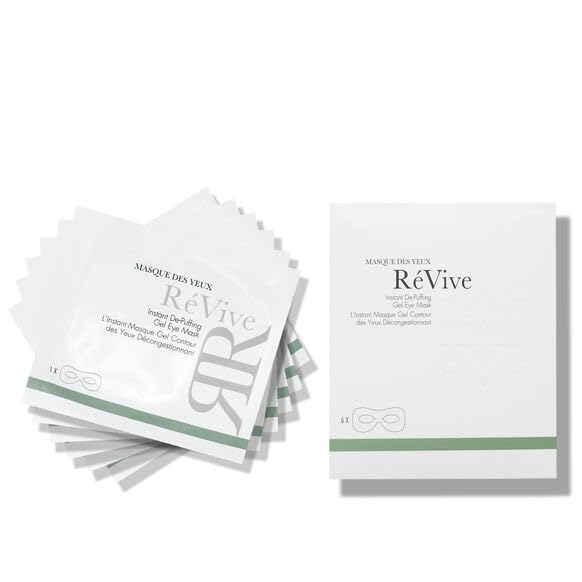 RéVive front box packaging showing six-pack and benefits for quick rejuvenation