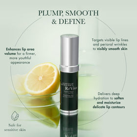 RéVive product label close-up listing key ingredients for brightening benefit