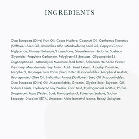 RéVive Rescue Elixir label close-up featuring key ingredients and transparency benefit