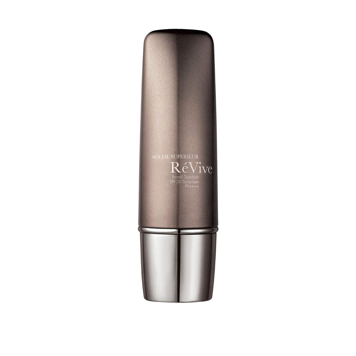RéVive Soleil Superiéur front packaging showing SPF 50 protection and elegant tube
