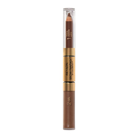 Revlon Brow Fantasy front packaging showing product and shade 105 Brunette benefit precise brows