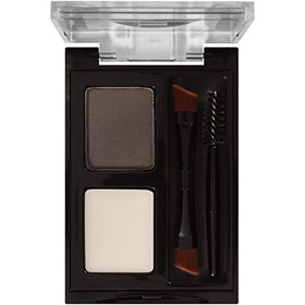 Revlon ColorStay Brow Kit powder texture close-up demonstrating smooth wet activation for defined lines