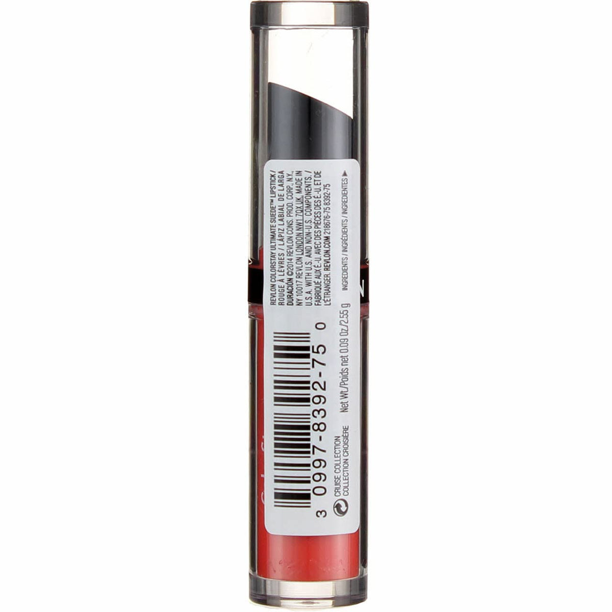 REVLON swatch on arm displaying true pigment and easy layering benefit