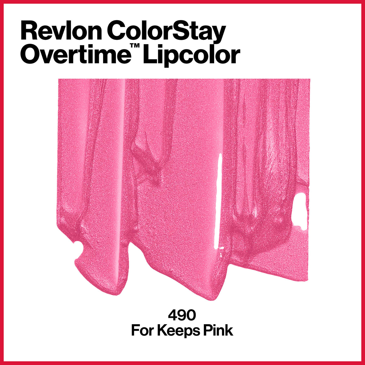 REVLON dual-ended tube displayed showing liquid lip and clear gloss for convenience