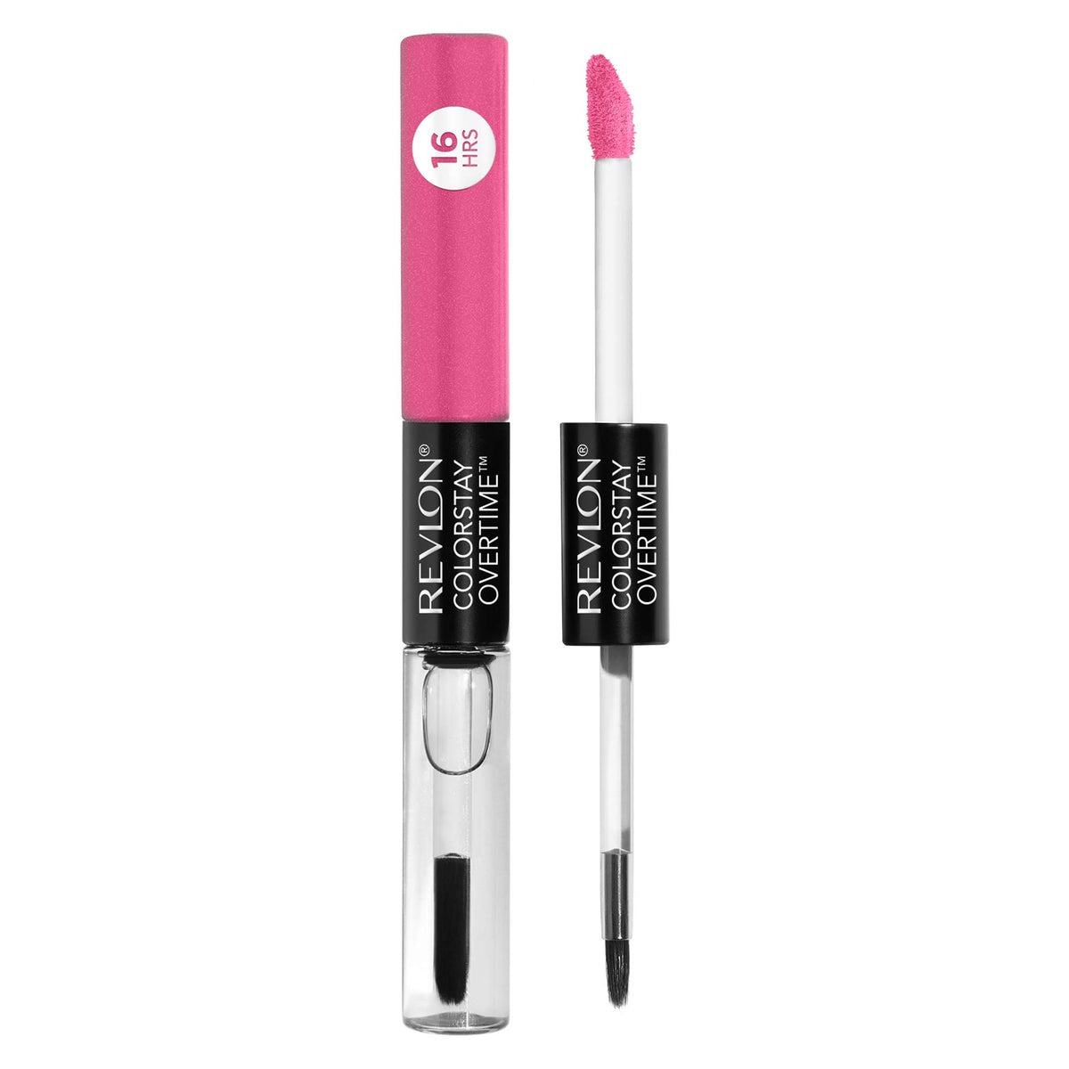 REVLON front packaging showing both color and gloss with long-wear benefit