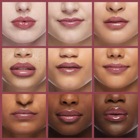 Revlon ColorStay Overtime texture close-up highlighting glossy finish and moisturized feel