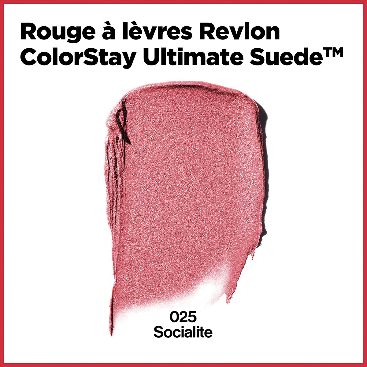 REVLON lipstick bullet closeup highlighting creamy finish and precision