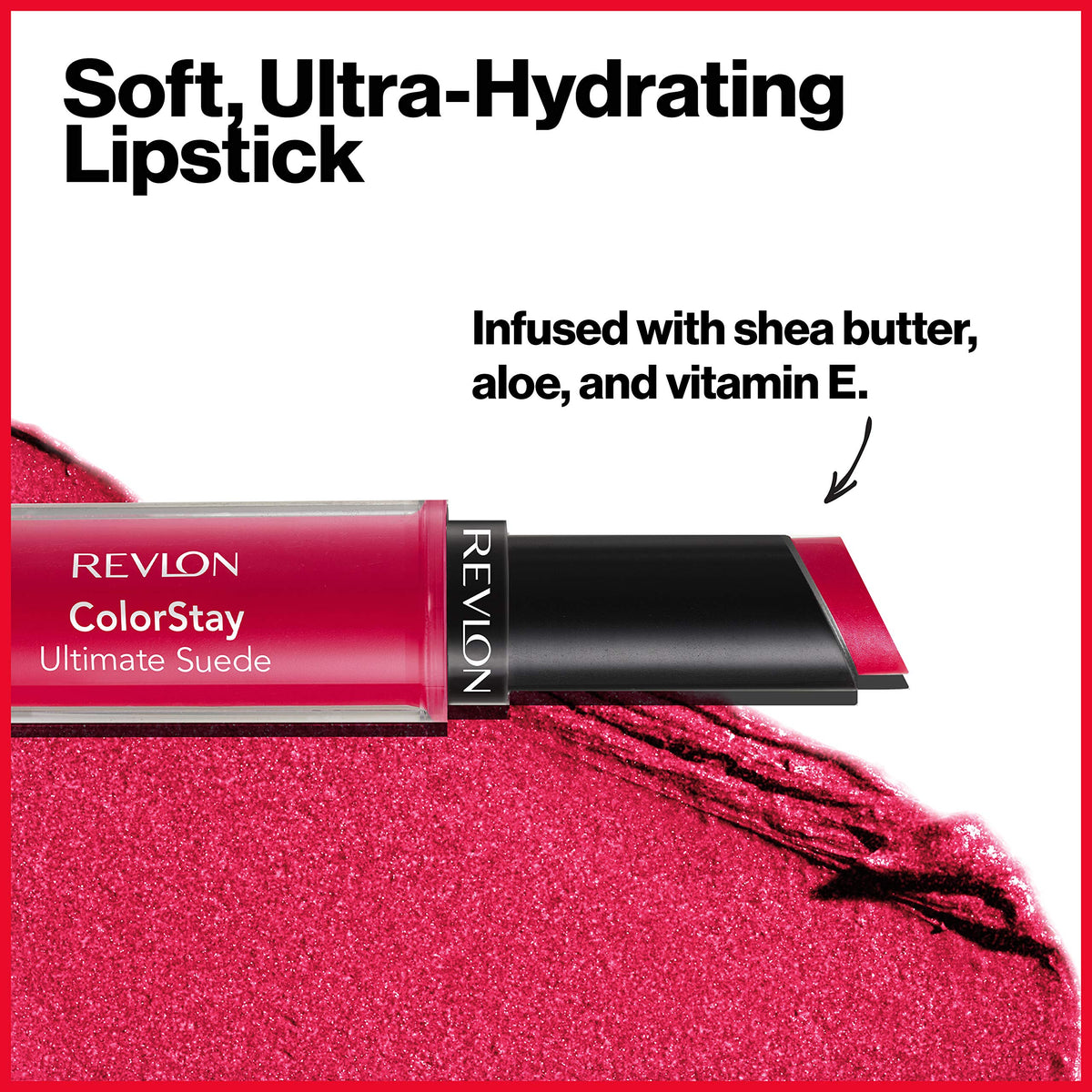 REVLON product next to ruler showing compact 0.09 oz convenient size benefit