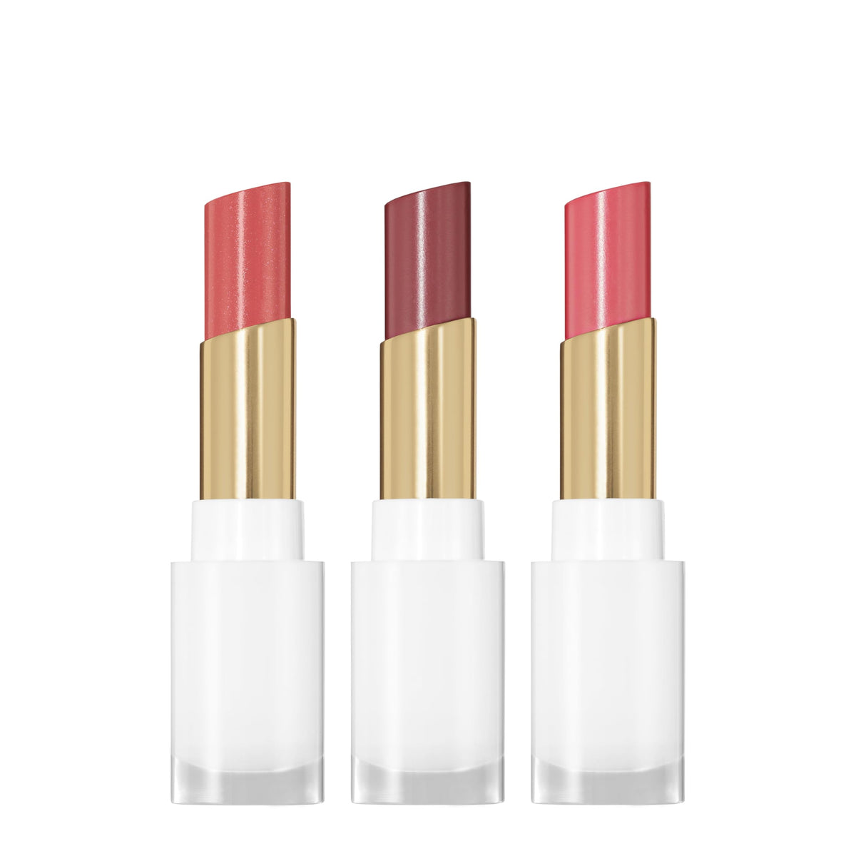 REVLON front packaging showing three shiny balm tubes for gifting