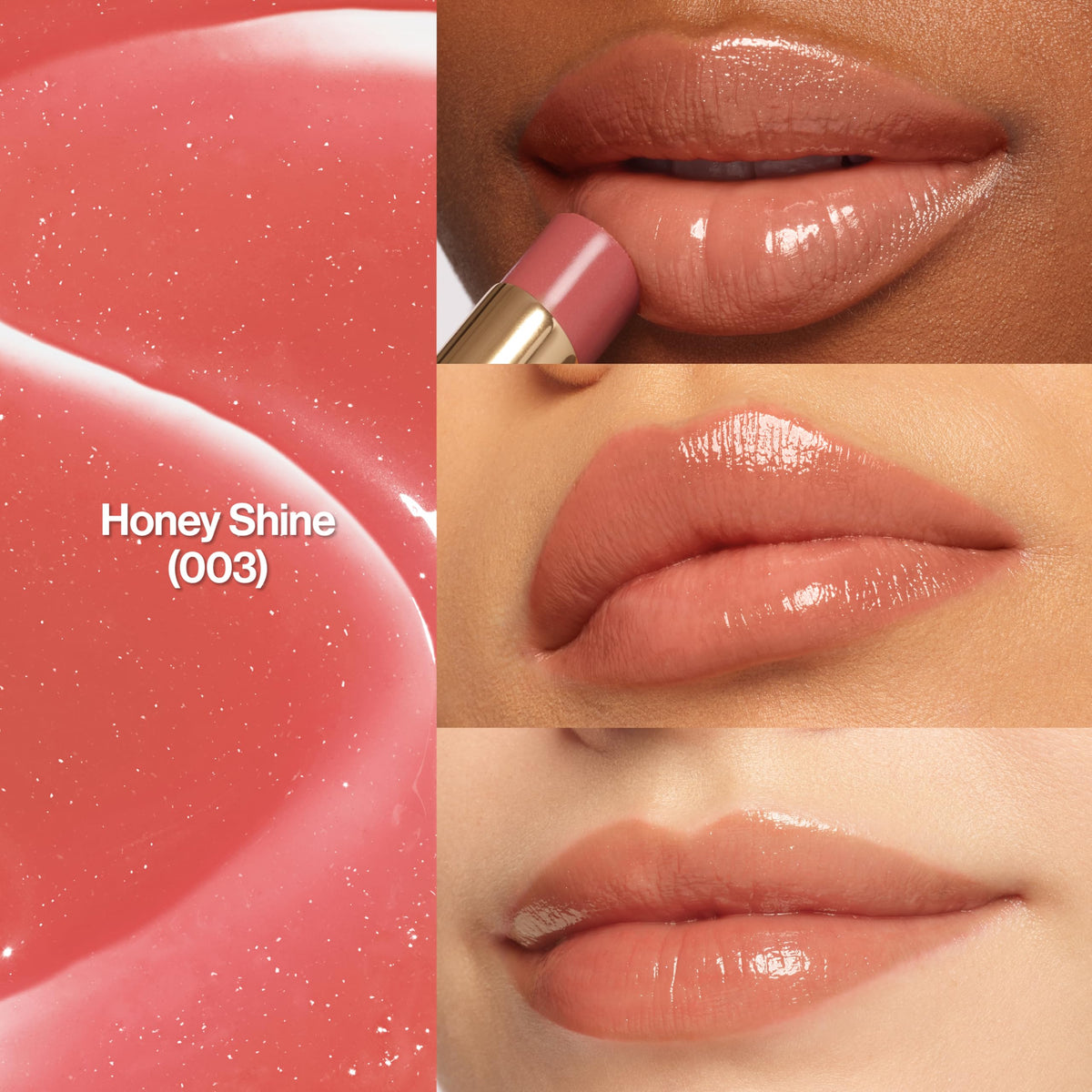 REVLON label close-up highlighting hydrating ingredients and formulation benefits