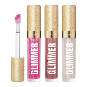 REVLON front packaging showing three-gloss gift set and benefits