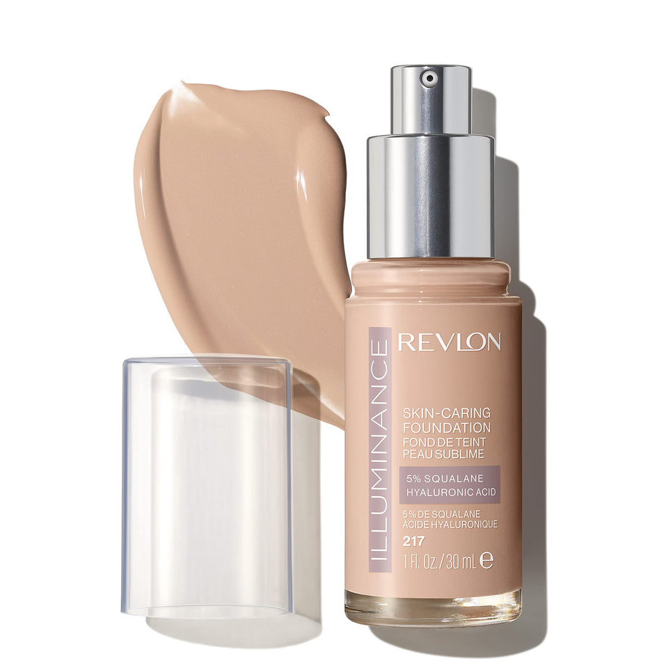 REVLON front packaging showing bottle and label for quick recognition and shelf appeal