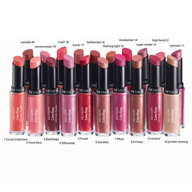 REVLON label and ingredients panel close-up highlighting shea, aloe, vitamin E benefits