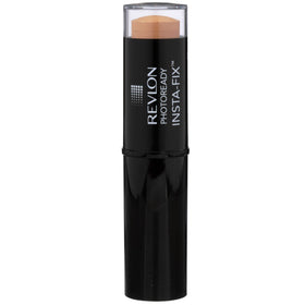 Revlon creamy stick texture close-up highlighting blendable formula and natural finish benefit
