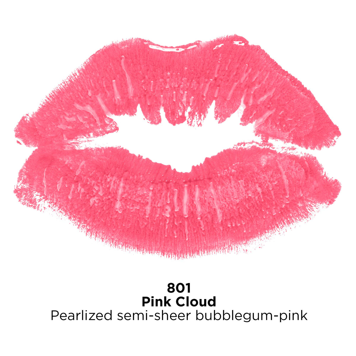Revlon lipstick bullet angled closeup highlighting creamy tip and smooth application