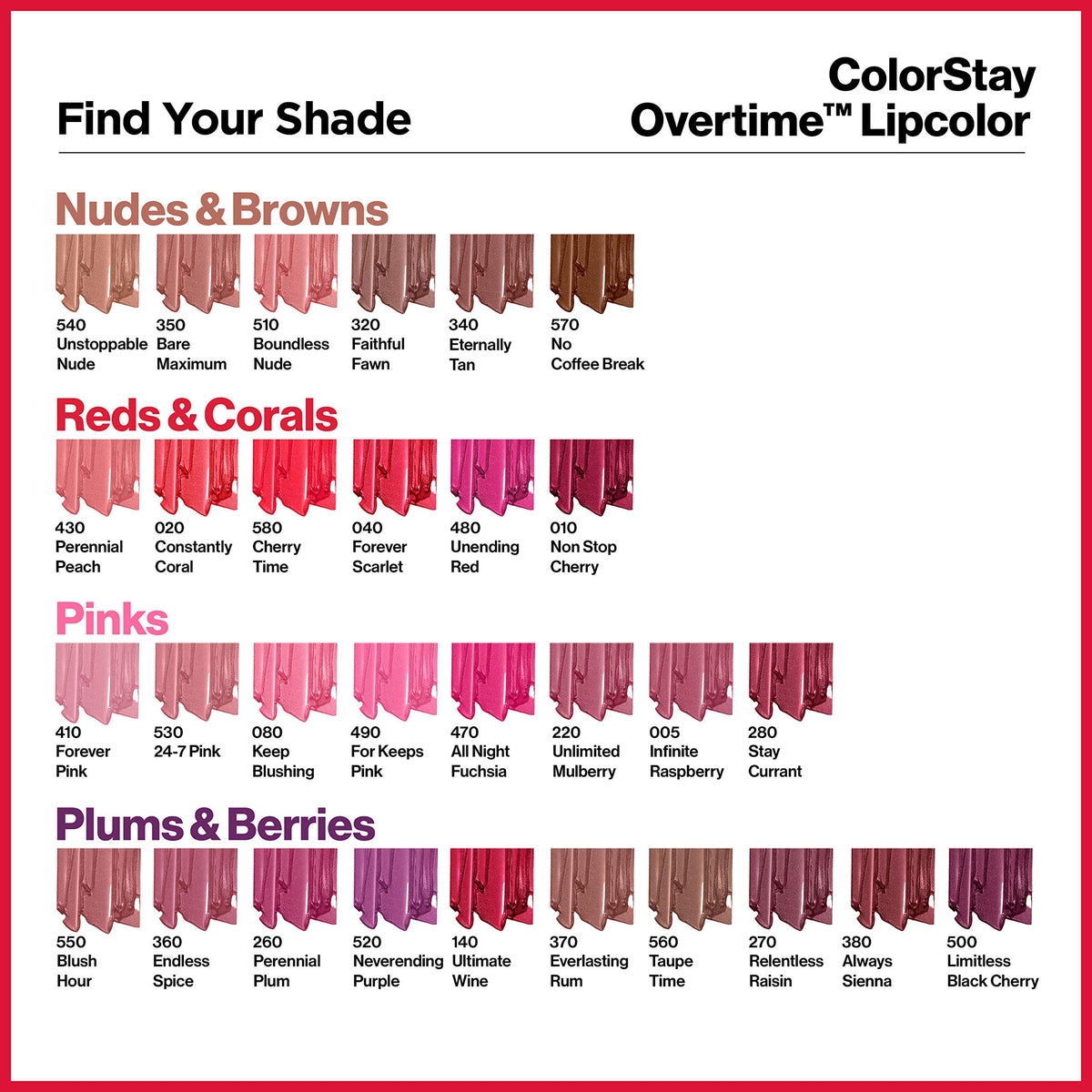 Revlon lipstick in use on model smile showing wearable shine and bold color benefit