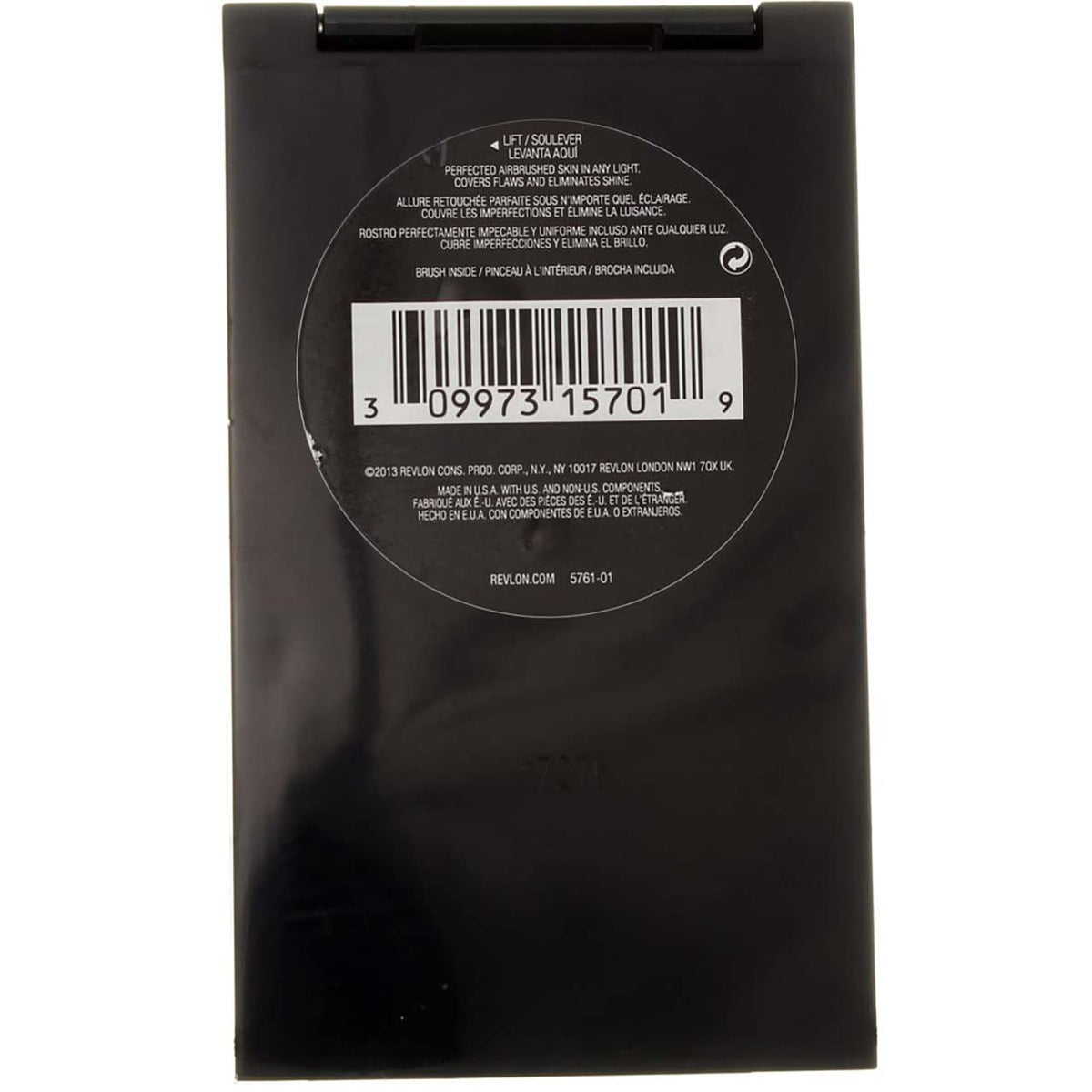 Revlon PhotoReady Powder with application sponge highlighting easy touch-up benefit
