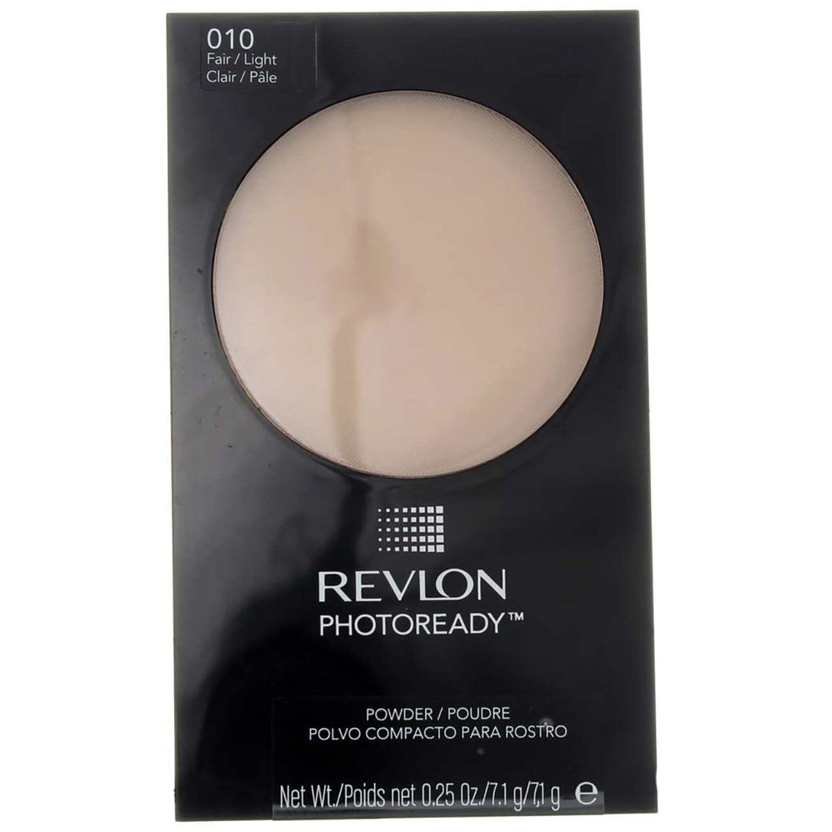 Revlon PhotoReady Powder swatches on skin showing Fair/Light 010 blendability