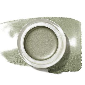 Revlon pistachio front jar showing compact 0.18 oz and clear lid convenience