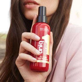 REVLON PROFESSIONAL applied to wet hair for easy detangling benefit