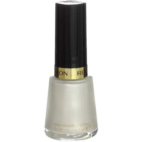 Revlon bottle open with brush showing smooth pearl lacquer
