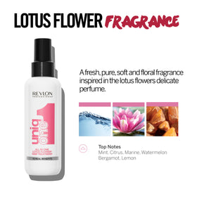 Revlon Professional UniqOne demonstrated in hand to show on-the-go styling convenience