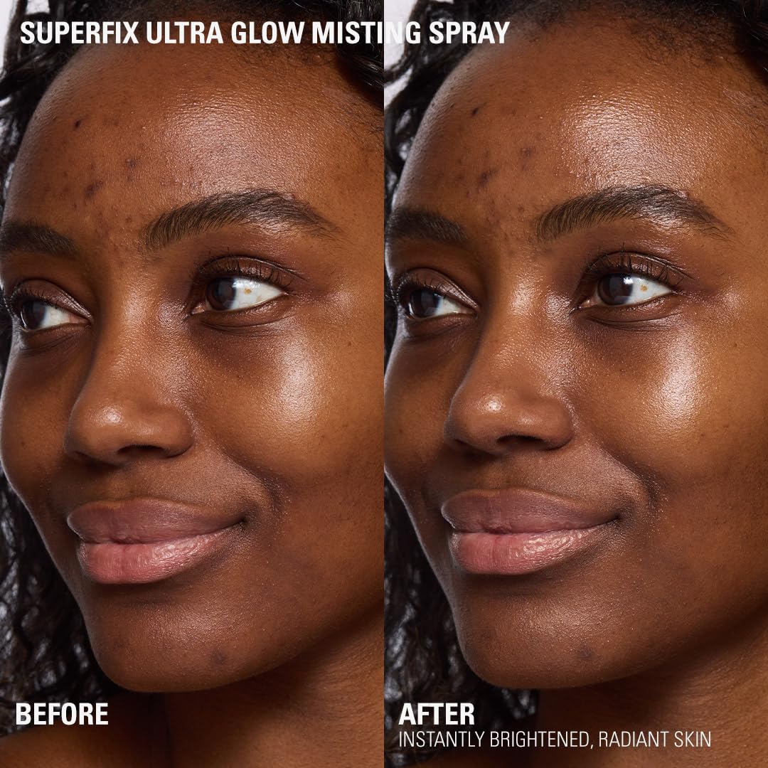 Revolution Beauty London mist nozzle close-up demonstrating fine spray delivery