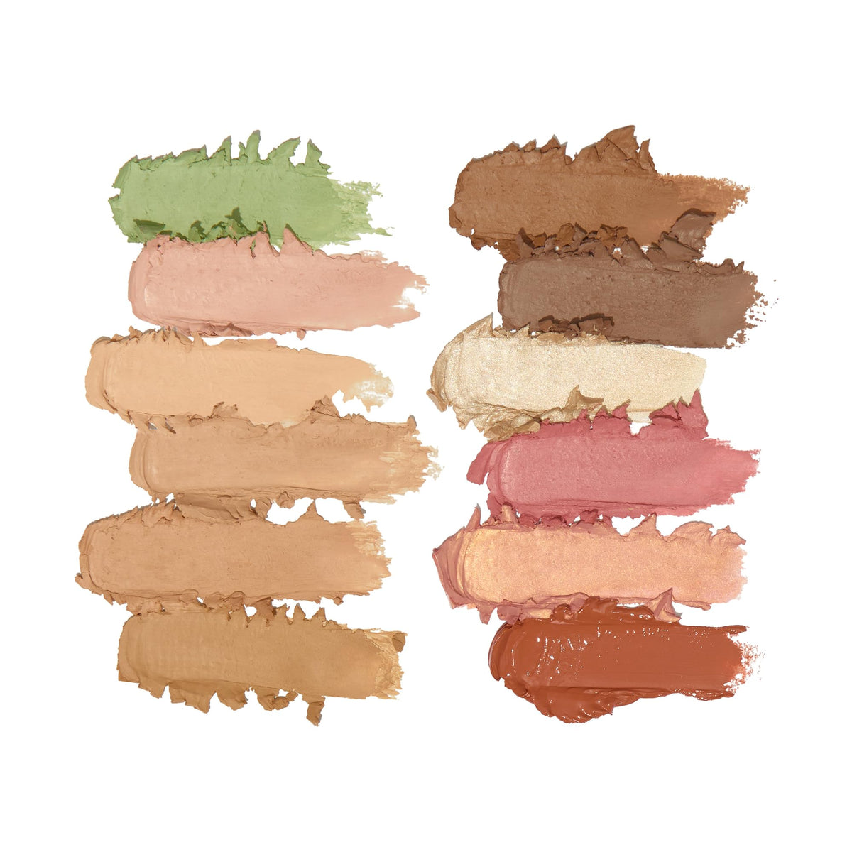 Revolution Beauty London cream texture closeup showing blendable formula for radiant finish