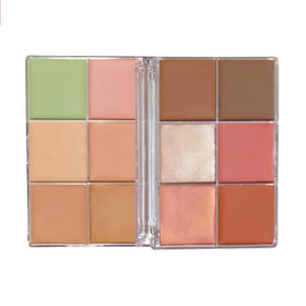 Revolution Beauty London palette held in hand to show compact size and portability